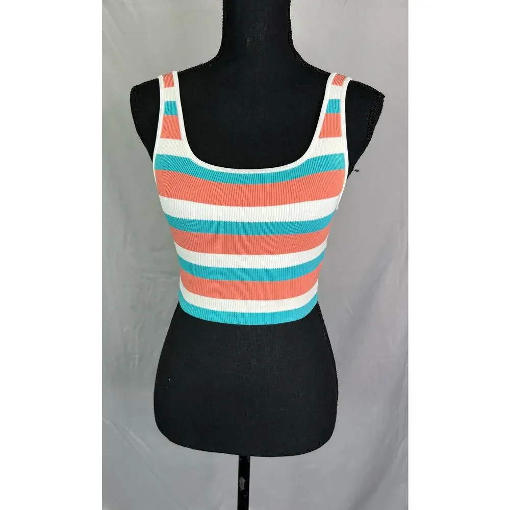 Babaton Aritzia women knit crop Torsten top size 2XS - Picture 1 of 5